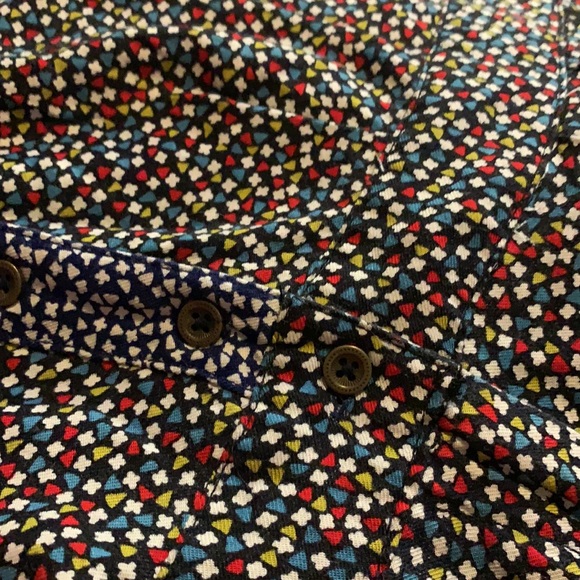 Anthropologie Ett Twa Christene silkin jumpsuit size 4petite mixed print - Picture 12 of 14